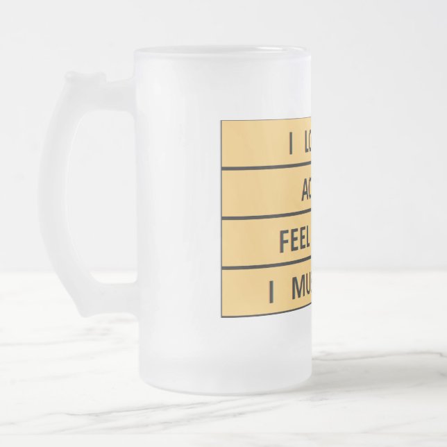 I MUST BE 40 MUG (Left)