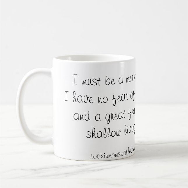 I Must be a Mermaid coffee mug (Left)