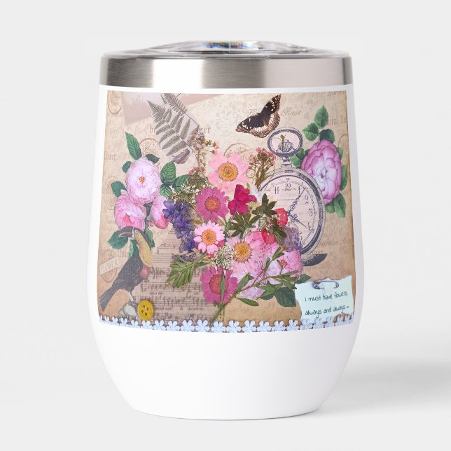 I Must Have Flowers, Monet (Front)