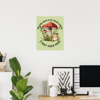 I must touch moss poster