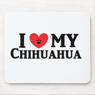 I ♥ My Chihuahua Mouse Mat