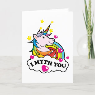 I Myth You Card