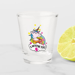 I Myth You Shot Glass