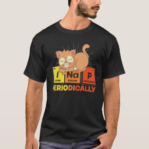 I Nap Periodically Animal Pet Owner Cute Sleeping T-Shirt