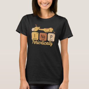 I Nap Periodically Funny Animal Nap Pj Sleeping Cu T-Shirt