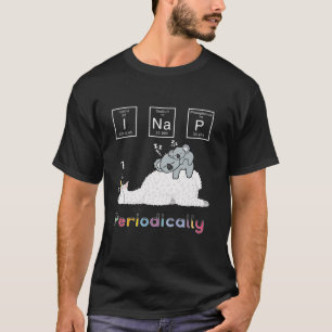 I Nap Periodically Funny Science Llama Koala Mama T-Shirt