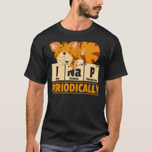 I Nap Periodically Nap Animal Cute Zoo Animal Tig T-Shirt
