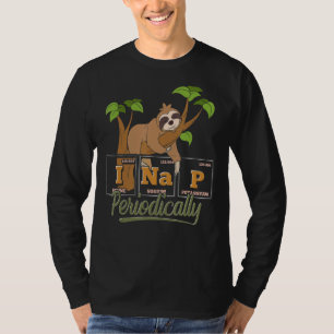 I Nap Periodically Sleeping Animal Napping Pj Cute T-Shirt