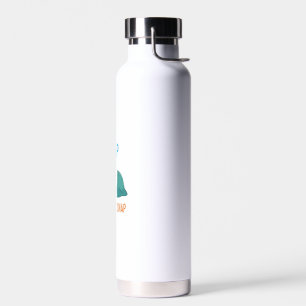 I Nap so I Don't Snap Funny Sloth Water Bottle