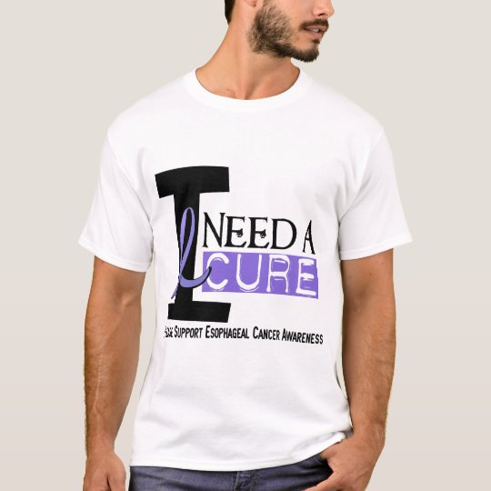 I NEED A CURE 1 ESOPHAGEAL CANCER T-Shirts
