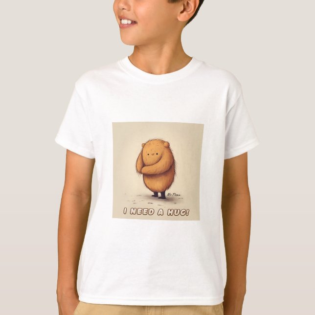 I need a hug Tote Bag T-Shirt (Front)