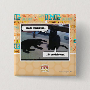 I need a new minion 15 cm square badge