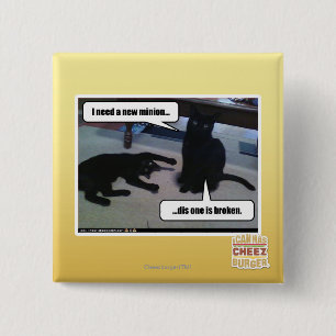 I need a new minion 15 cm square badge
