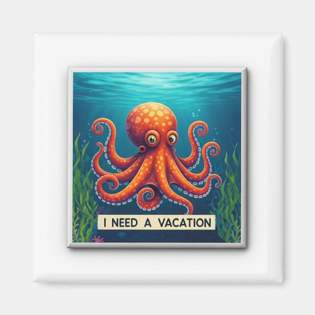 I need a vacation magnet (Front)