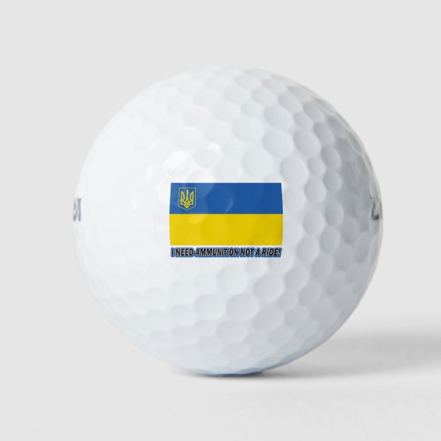 I-need-Ammo Golf Balls (Front)