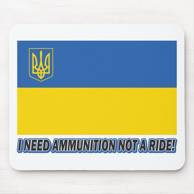 I-need-Ammo Mouse Mat (Front)