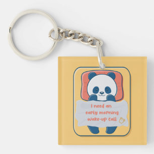 I need an early morning wake-up call key ring