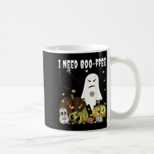 I Need Boo-ffee Ghost Jack-o-lantern Coffee Lover  Coffee Mug