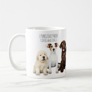 I Need Coffee and Dogs Mug