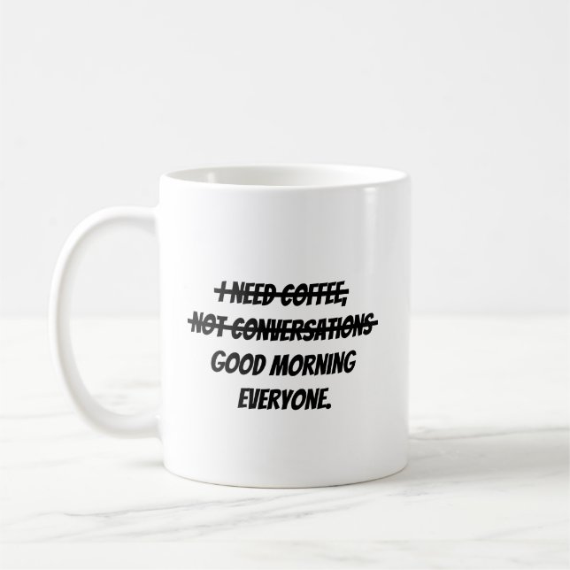 I need coffee mug (Left)