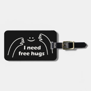 I need free hugs baby T-Shirt Luggage Tag