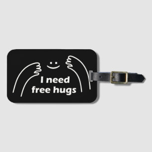 I need free hugs baby T-Shirt Luggage Tag
