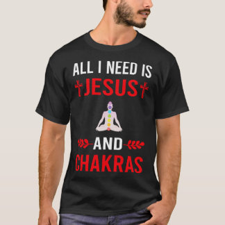 I Need Jesus And Chakra Chakras T-Shirt