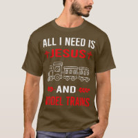 I Need Jesus And Model Train Trains Railroad Railw