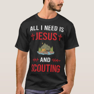 I Need Jesus Scouting Scout Scouts T-Shirt