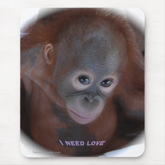 I need love mouse mat (Front)