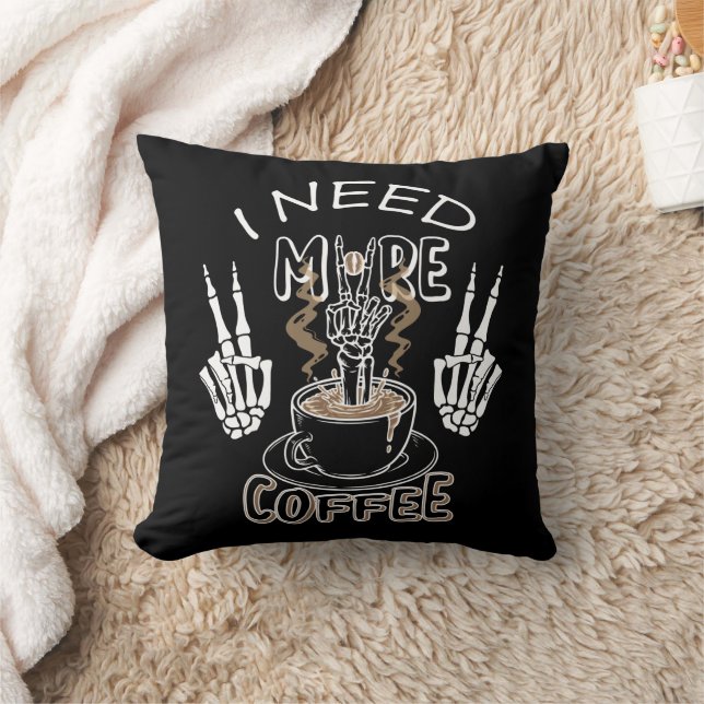 I need more coffee gifts for halloween cushion (Blanket)