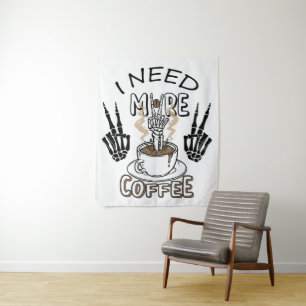 I need more coffee shirt Aesthetic clothing Coffee Tapestry