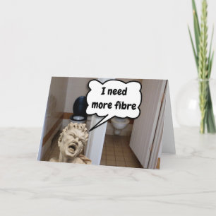 I need more fibre. card