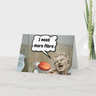 I need more fibre. card