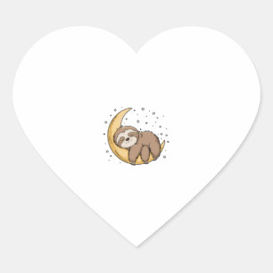 I Need More Sleep Heart Sticker