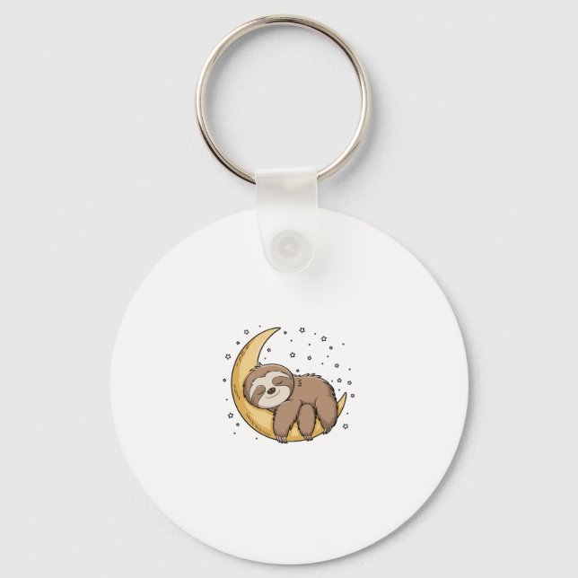 I Need More Sleep Key Ring (Front)