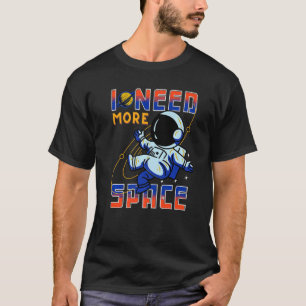 I Need More Space Funny Introvert Premium T-Shirt