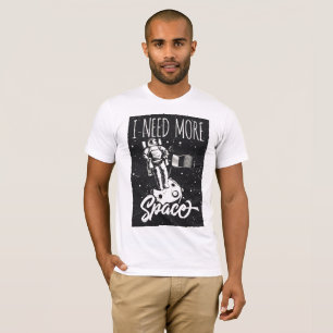 I Need More Space – Retro Astronaut Tee