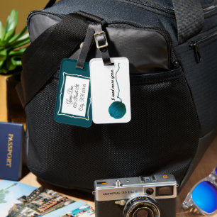 I Need More Yarn - Knit / Crochet Crafts Luggage Tag