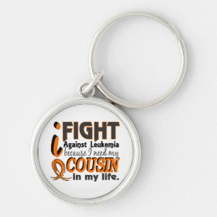 I Need My Cousin Leukaemia Key Ring