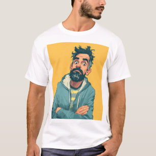 I Need Some Space Funny Astronaut Cartoon T-Shirt
