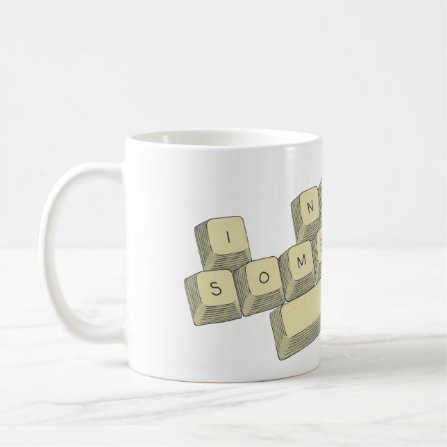 "I Need Some Space" (Large) Mug (Left)