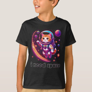 I Need Space Cat Boy's T-Shirt