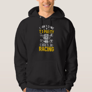 I Need To Do Racing Car Driver Driving Graphic Hoodie