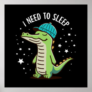 i need to sleep poster