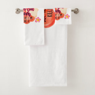 I Never Dreamed I Would Be A Super Cool Mum Bath Towel Set