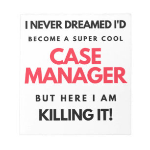 I Never Dreamed I'd Become A Super Cool Case 2 Notepad