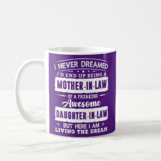 I Never Dreamed I'd Being A Mother in Law Coffee Mug