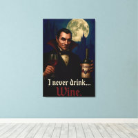 “I Never Drink… Wine” Vampire Horror Humour