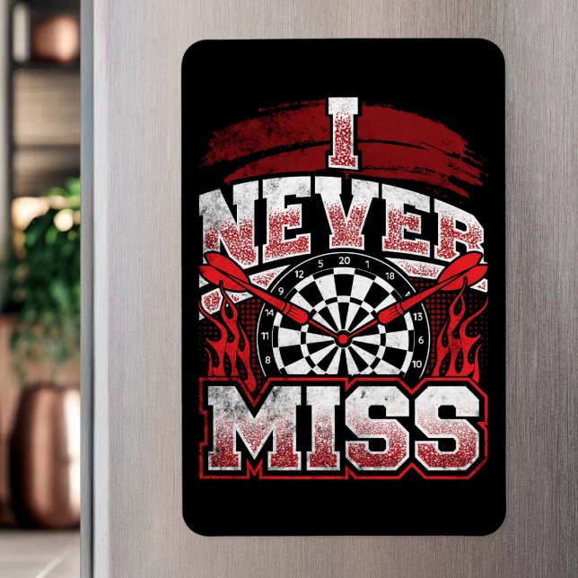 I Never Miss - Dart Legend Magnet (Creator Uploaded)